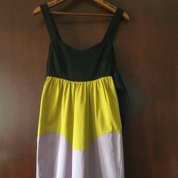 Kate Spade colorblock tie-back dress S - Picture 3 of 12